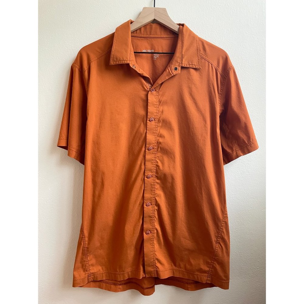 Arc'teryx Button Up Short Sleeve Hiking Shirt